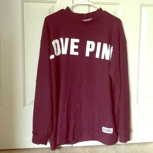 Faux cowl neck pull over